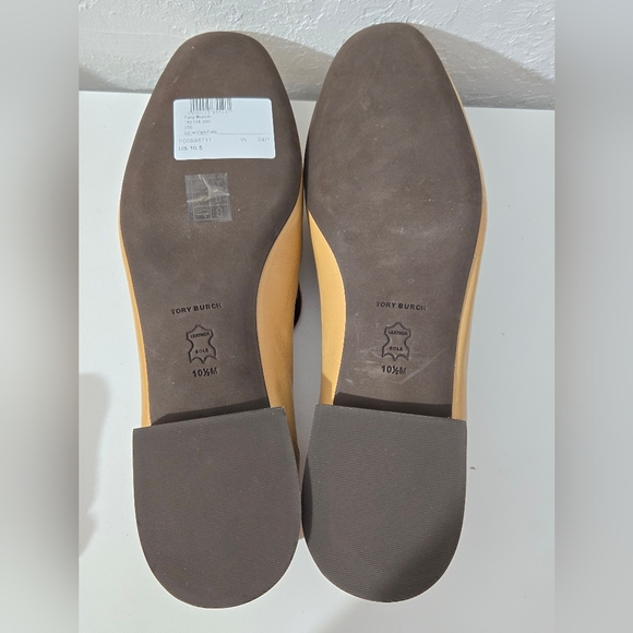 Tory Burch Jessa Loafer Ginger Shortbread Gold Dragon Slip On Flats Women's 10.5 - Picture 14 of 14